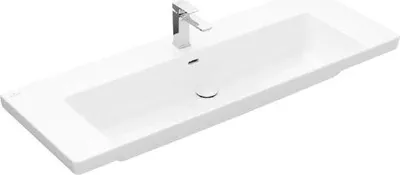 Produktbild von Villeroy & Boch Subway 3.0 Schrankwaschtisch, 1 Hahnloch, mit Überlauf, ungeschliffen, 1300x475mm, 4A70D501