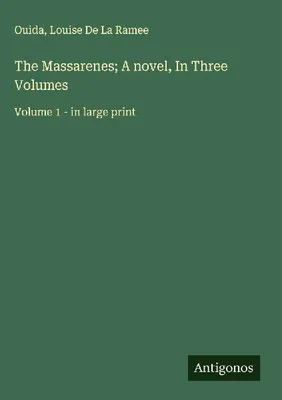 Produktbild von The Massarenes; A novel, In Three Volumes