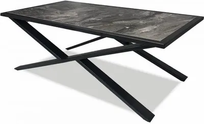 Immagine prodotto di Tavolino da salotto Tavolino da salotto in marmo struttura in metallo design industriale