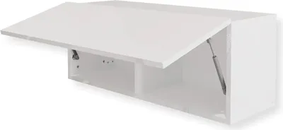 Immagine prodotto di HAJDUK FURNITURE Mobile Alto Armadietto Pensile a Parete Bianco Lucido, 35 cm di altezza, 90 cm di larghezza, 32 cm di profondità