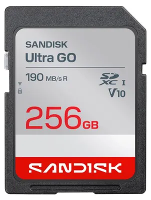 Produktbild von SanDisk Ultra GO - Flash-Speicherkarte - 256