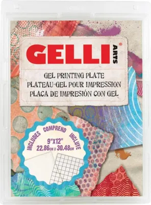 Image de Plaque d'impression gel Gelli Arts 22,9 x 30,5 cm - Matériel de bricolage créatif