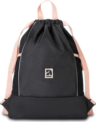 Immagine prodotto di Borsa sportiva con coulisse - Zaino - Uso quotidiano - Materiale idrorepellente - Spallacci regolabili - Colore: nero