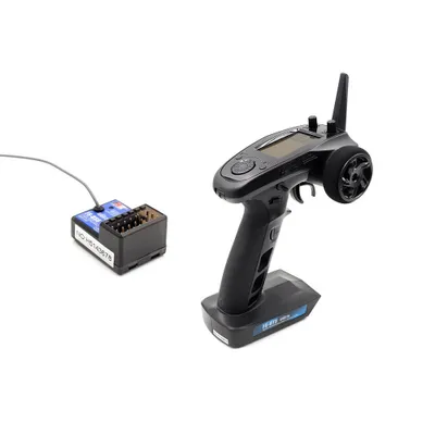 Produktbild von FlySky FS-GT5 2.4G 6CH AFHDS RC Sender mit FS-BS6 Empfaenger fuer RC Car Boat