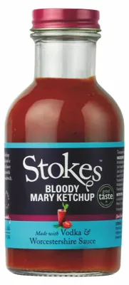 Zdjęcie produktu dla Stokes Bloody Mary Ketchup z Wodką i Sosem Worcestershire 256ml