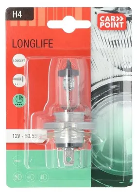 Produktbild von Carpoint Longlife Auto Lampe H4 12V 60/55W
