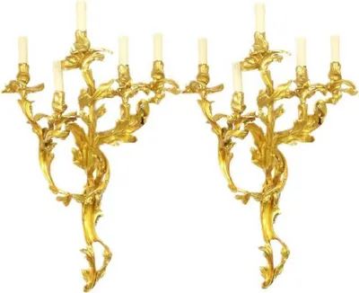 casa padrino barock wandkerzenhalter set wohnzimmer hotel restaurant club bar büro deko accessoires möbel