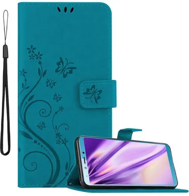 Cover Portafoglio Per Nokia 5.3 - Custodia A Libro In Pelle PU Con Chiusura Magnetica E Slot Per Carte, Blu