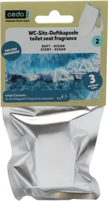 Produktbild von Cedo WC-Sitz Duftkapsel Ocean für Deodorizer 3 Stück