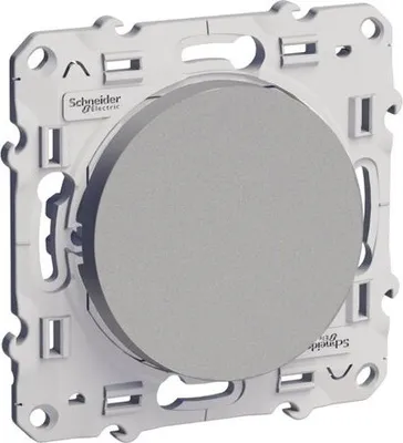 Obrázek produktu pro Křížový spínač (možnost osvětlení), hliník Odace Schneider S53D205/SCH