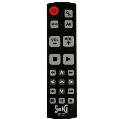Obrázek produktu pro Programovatelný univerzální Dálkový ovladač Seki DVD pro seniory