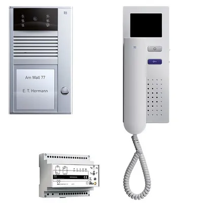 Zdjęcie produktu dla Zestaw wideodomofonowy TCS Door Control dom jednorodzinny PVC1410-0010