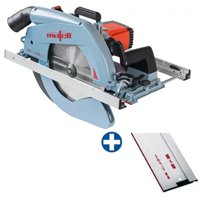 Produktbild von MAFELL MKS 130 Ec Zimmerei Handkreissäge Holzsäge Kreissäge inkl Führungsschiene