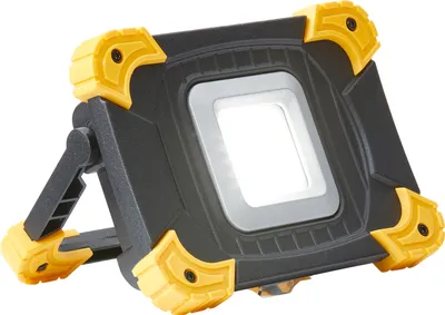 Produktbild von LED 10W Akku Baustrahler dimmbar 1100 Lumen IP54 mit Powerbankfunktion