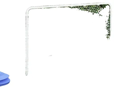 Obrázek produktu pro Branka na fotbal, robustní ocelová konstrukce, snadná montáž, rozměry 122x81x81 cm