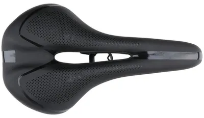 Image de Selle de vélo en gel, modèle unisexe, Dunlop, pour VTT et randonnée, dimensions 14,5 x 27 x 9 cm