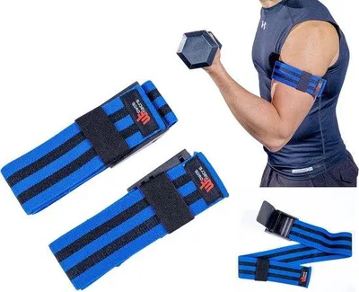 Productafbeelding van BFR Banden voor Occlusietraining en Revalidatie van Benen - Bodybuilding Gewichtheffen