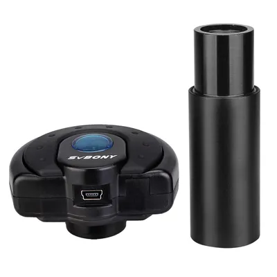 Immagine prodotto di Svbony SV189 telecamera per microscopio, oculare elettronico per microscopio, USB 2.0, 1,3 milioni di pixel, lunghezza cavo 1,5 m