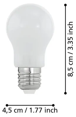 Immagine prodotto di Eglo LED Filament G45 drop 7W = 60W E27 opaco 806lm bianco caldo 2700K