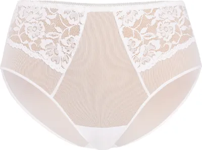 Produktbild von Teyli Hohe Taille Slip mit floraler Spitze Vida Female 334 weiß XL