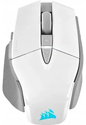 Zdjęcie produktu dla Corsair SABRE v2 PRO, Oburęczny, Optyczny, RF Wireless, 33000 DPI, Biały