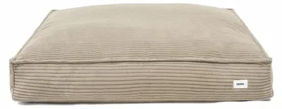 Produktbild von CAFIDE Cuadra Hundebett Cord Beige L, 90 x 78 x 15 cm