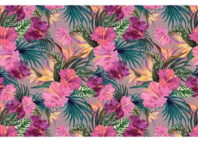 Immagine prodotto di Adesivo per mobili «Tropical Shotani», 60 x 90 cm