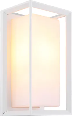 Produktbild von GLOBO 31982W LOGANA Außenleuchte Aluminium weiß matt, 1x E27