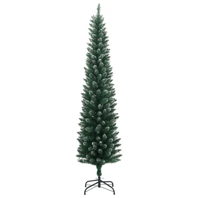 Obrázok produktu pre vidaXL Umelý vianočný stromček slim 150 LED 120 cm