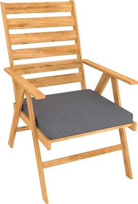 Immagine prodotto di POKAR Cuscino per panca Cuscino per panca sfoderabile , Colore:Antracite, Dimensioni:60x60