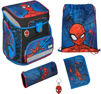Produktbild von SCOOLI EasyFit Spider-Man V2 Schulranzen Set, 5tlg.