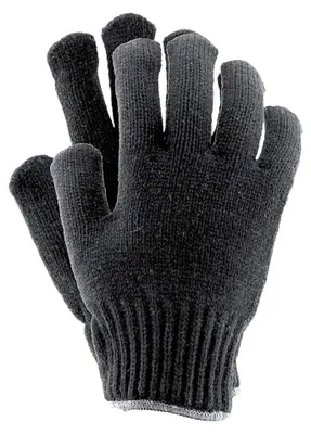 Obrázek produktu pro Omgoods – Ochranné bavlněné rukavice, 12 kusů, černé