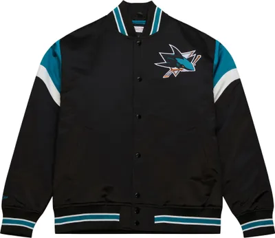 Produktbild von M&N Heavyweight Satin Jacke NHL San Jose Sharks - XL