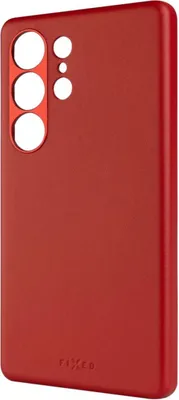 Produktbild von FIXED MagLeather mit MagSafe und Qi2 Unterstützung für Samsung Galaxy S25 Ultra rot