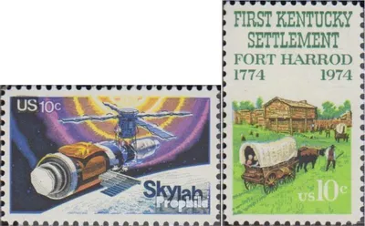 Produktbild von Briefmarken USA 1974 Mi 1136,1149 (kompl.Ausg.) postfrisch Raumfahrtunternehmen