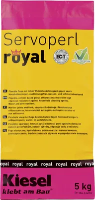 Produktbild von Kiesel Servoperl royal Fugenmasse 5kg Anthrazit