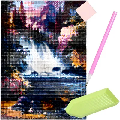 Immagine prodotto di Quadro diamantato - Cascata H16216