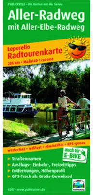 Produktbild von Radwanderkarte Aller-Radweg mit Aller-Elbe-Radweg 1 : 50 000