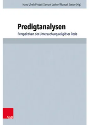 Image de Predigtanalysen