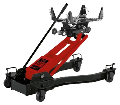 Zdjęcie produktu dla wydajność Hydrauliczny podnośnik skrzyni biegów z regulowaną płytą montażową, 1,5 t