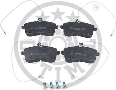 Produktbild von OPTIMAL Bremsbeläge Satz Vorne Bremsklötze passend für PEUGEOT 407 SW (6E) BP-12223