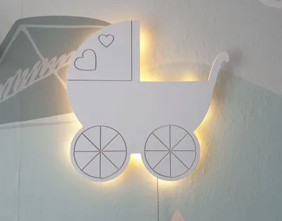 Obrázok produktu pre LED nočné svetlo na batérie pre detské kočíky