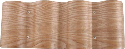 Produktbild von wellenförmiges Weinregal aus nachhaltigem Holz für 14 Flaschen Wein oder Sekt