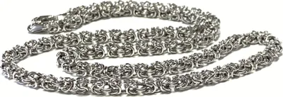 Produktbild von Halskette 925/- Silber Königskette rhodiniert beweglich Silberkette 45cm