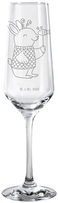 Produktbild von Mr. & Mrs. Panda Glas Fische Astrologie - Transparent - Geschenk, Sternzeichen, Champagnerglas, Geschenkidee Zum Geburtstag, Geburtstagsgeschenk, Sektglas, Kelchglas