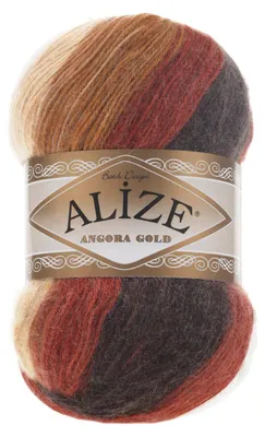 100g Farbverlaufsgarn Alize Angora Gold Batik 2626 Herbststimmung