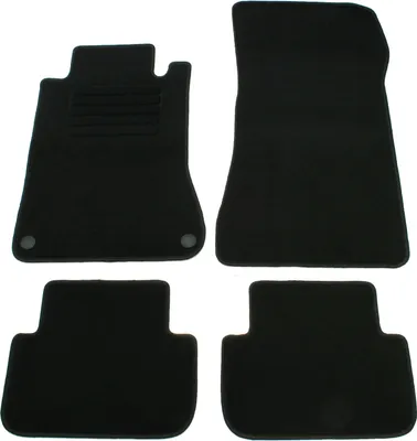 Produktbild von AD Tuning Fußmatten Set für Mercedes CLK Typ W209 Coupe, Bj. 5/2002-4/2009
