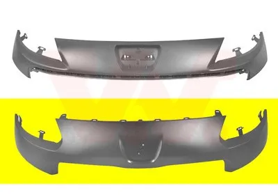 Produktbild von VAN WEZEL 4059510 Kühlergrill Frontgrill passend für PEUGEOT PARTNER Tepee