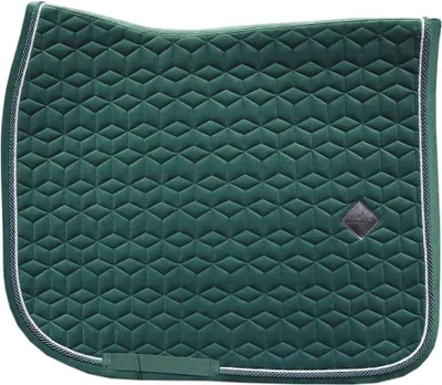 Immagine prodotto di Kentucky Horsewear Dressage Saddle Pad Velluto verde scuro Cob