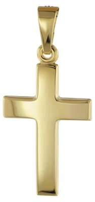 Produktbild von trendor Anhänger 585 Gold Kreuz 18 mm 08609